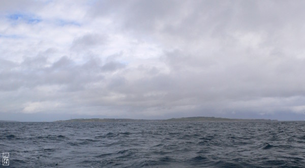 Last view of the Scilly - Dernière vue des Scilly