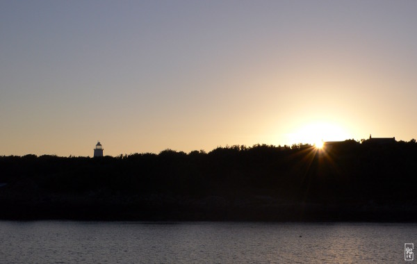 Sunset & St Agnes lighthouse - Coucher de soleil & phare de St Agnes